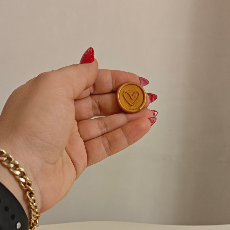 مهر و موم مدل قلبی