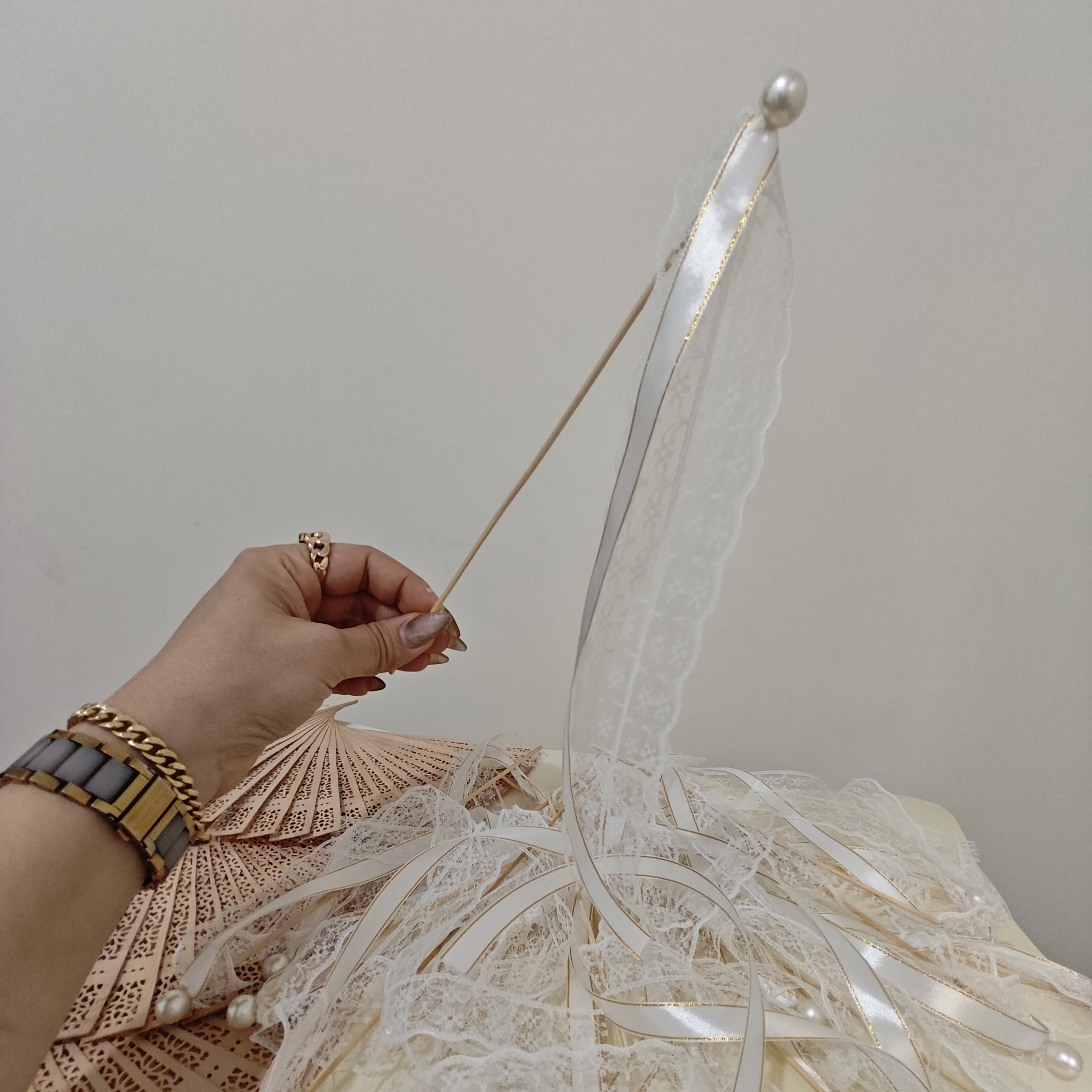چوبک روبانی و گیپوری عروس